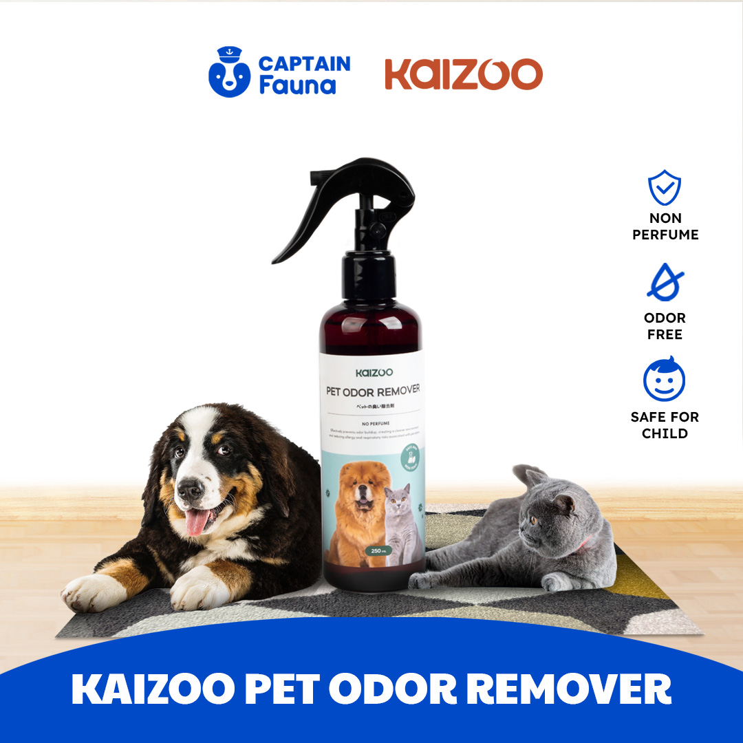 Kaizoo Penghilang Bau Kotoran Kucing Anjing Pet Odor Remover